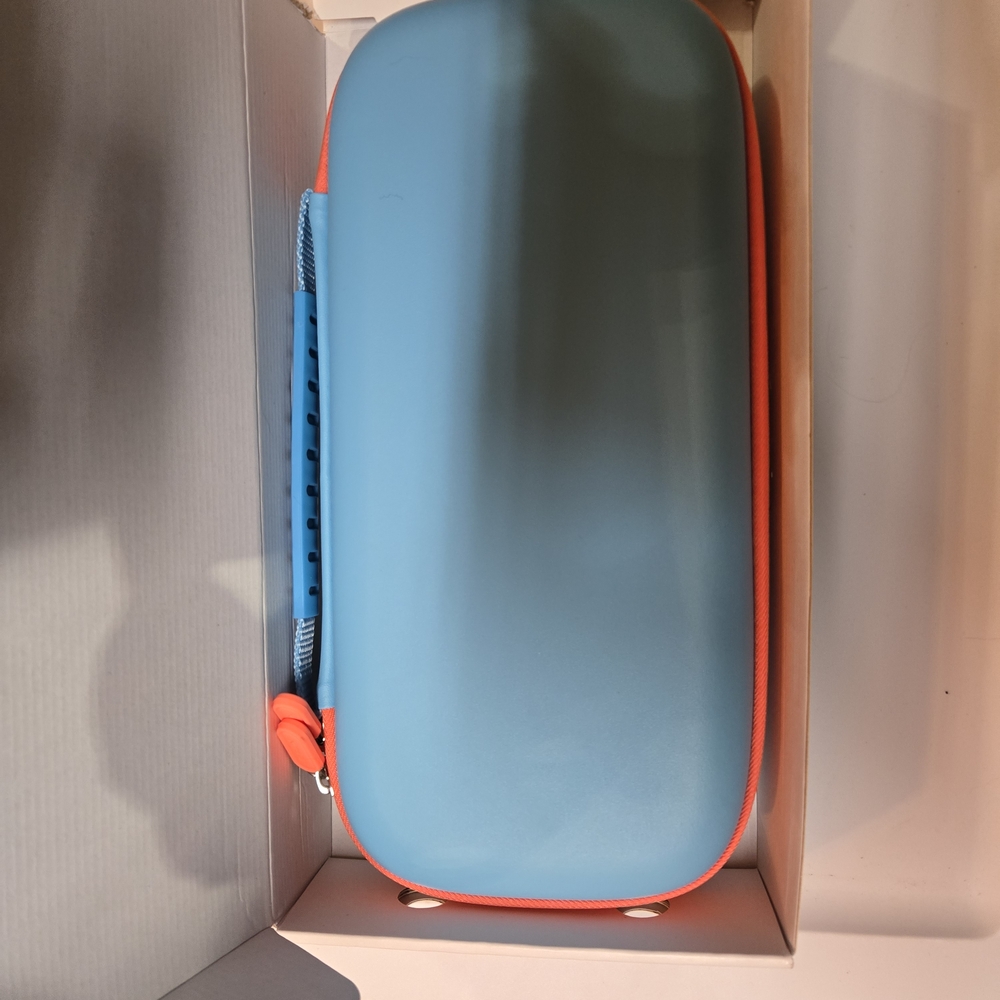 Blue and Orange Switch 2 Hard Shell Case